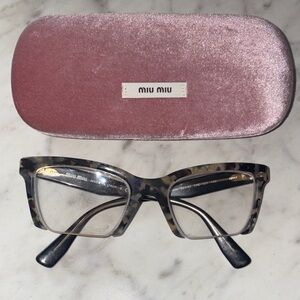 MIU MIU Eye glass frames with case